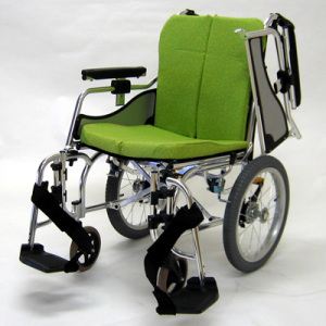 軽量介助型車いす MW-SL4B -モアネットオリジナル-｜BASE