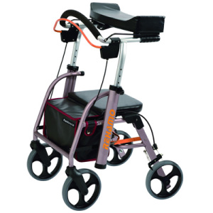 前腕支持型歩行車 REHAMO(リハモ)抑速ブレーキなし(パープル)｜BASE