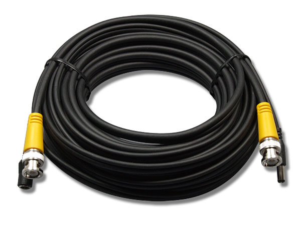 防犯カメラ ケーブル 4K対応 電源・映像ワンケーブル配線 3C-2B 二重