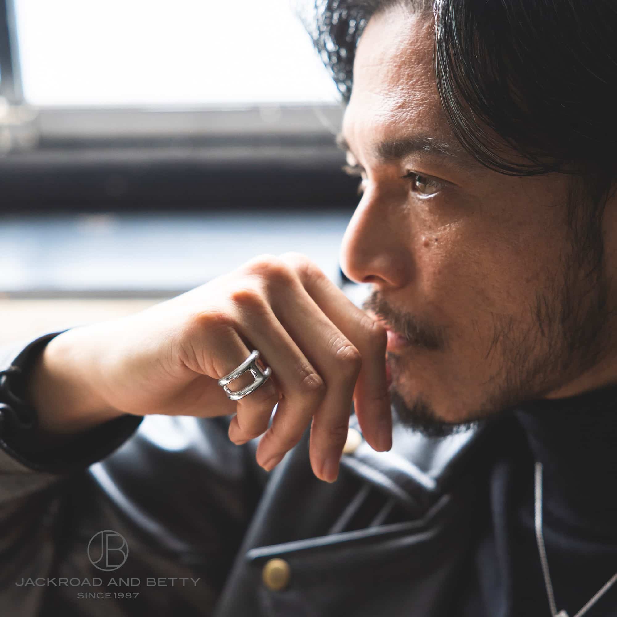 オスモズ リング PM[H102539B 00] Osmose Ring | エルメス 新品 ジュエリー