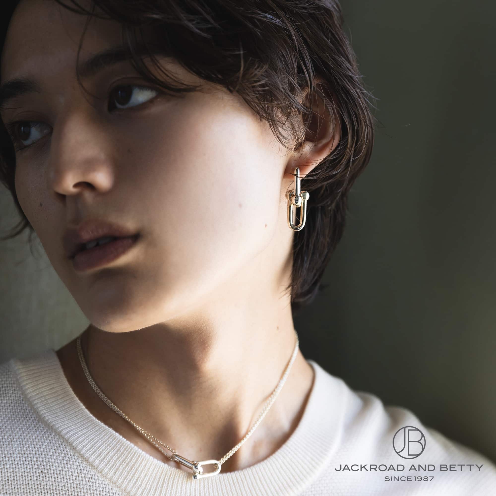 ハードウェア リンク ピアス ラージ[68533694] HardWear Link Earrings