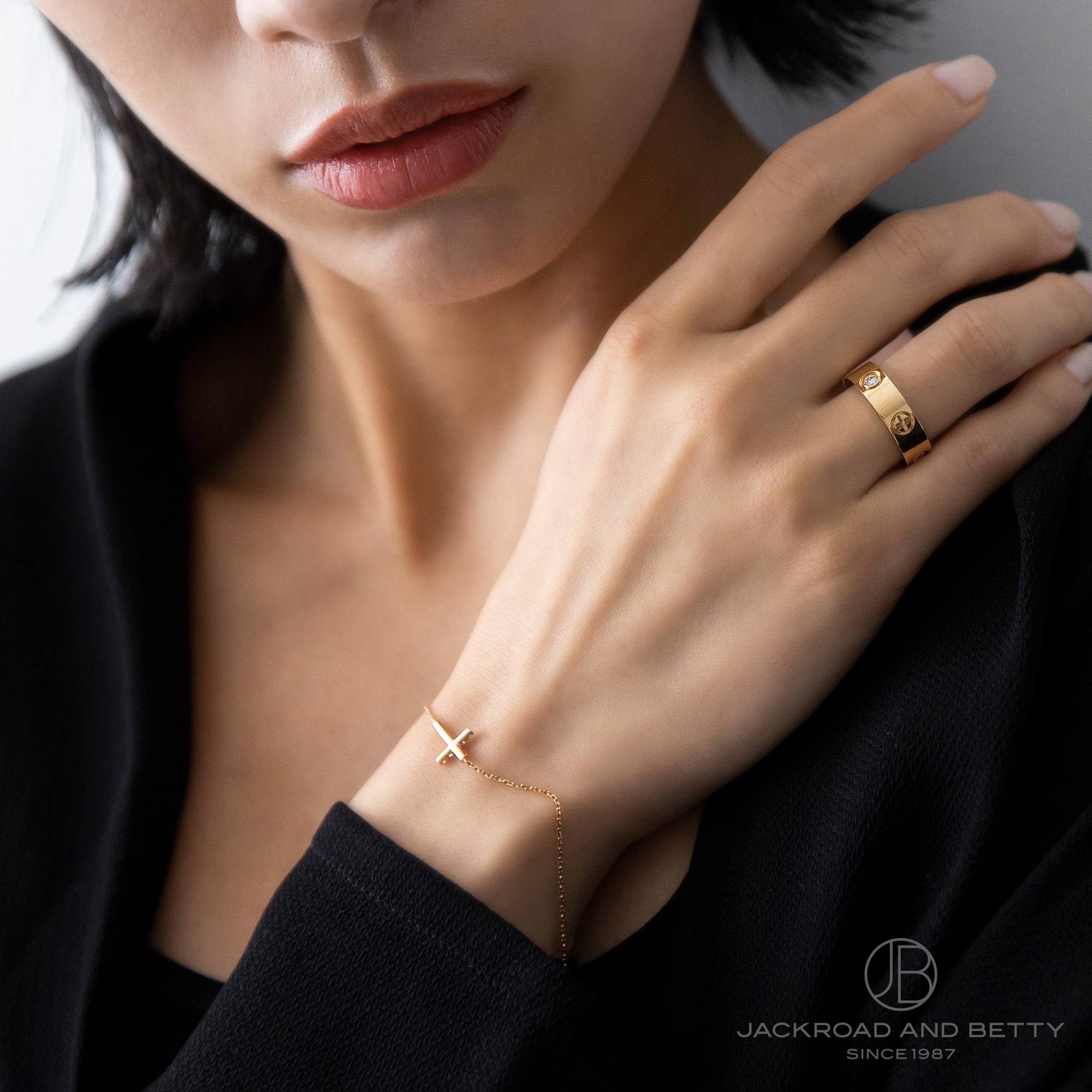 ラブリング 3Pダイヤ YG[B4032453] Love Ring | カルティエ 新品