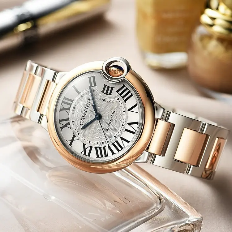 カルティエ バロン ブルー ドゥ カルティエ 新品｜レディース腕時計