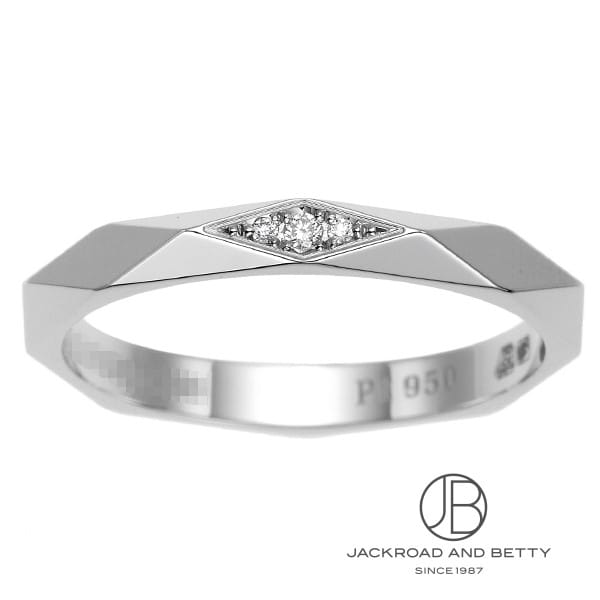 ファセット 3ダイヤモンド リング ミディアム[JAL00090] Facette 3