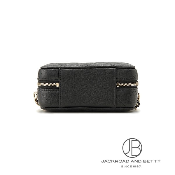 マトラッセ ミニ ヴァニティ チェーンショルダー ブラック 黒[AP2634