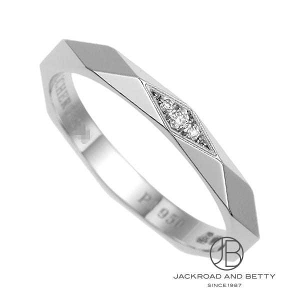 ファセット 3ダイヤモンド リング ミディアム[JAL00090] Facette 3