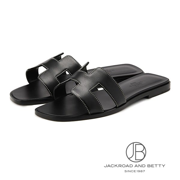 サンダル オラン ノワール ブラック 黒 36[H021056Z] Sandals Oran