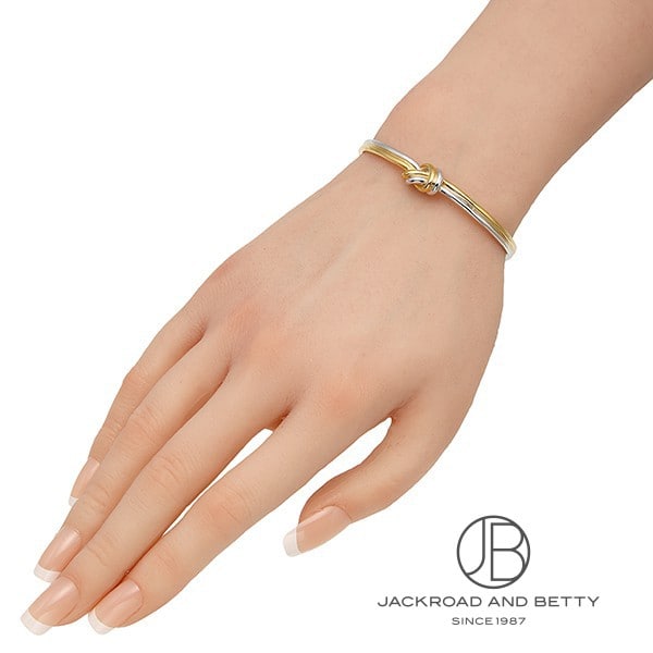 ノット ダブル ブレスレット[46P446BIG.35GS] Knot Double Bracelet