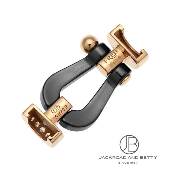 フォース10 LM（ラージ）ハーフダイヤ ブラックセラミック バックル PG