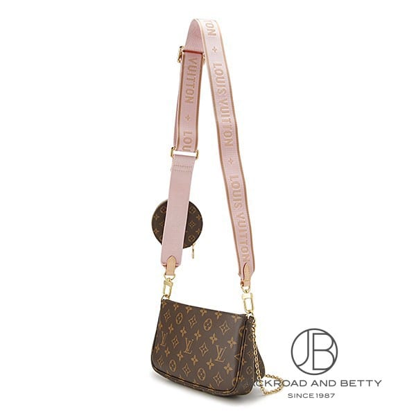 ミュルティ・ポシェット・アクセソワール ローズクレール ピンク