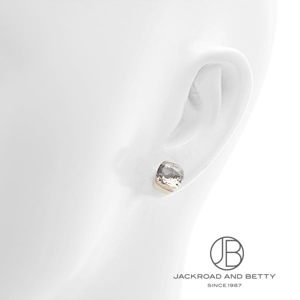 ホワイトトパーズ ヌード ピアス プチ[POB6010_O6000_000TB_0] Nudo