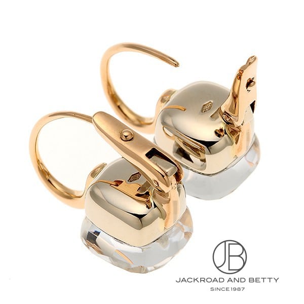 ホワイトトパーズ ヌード ピアス クラシック[POA1070_O6000_000TB_0