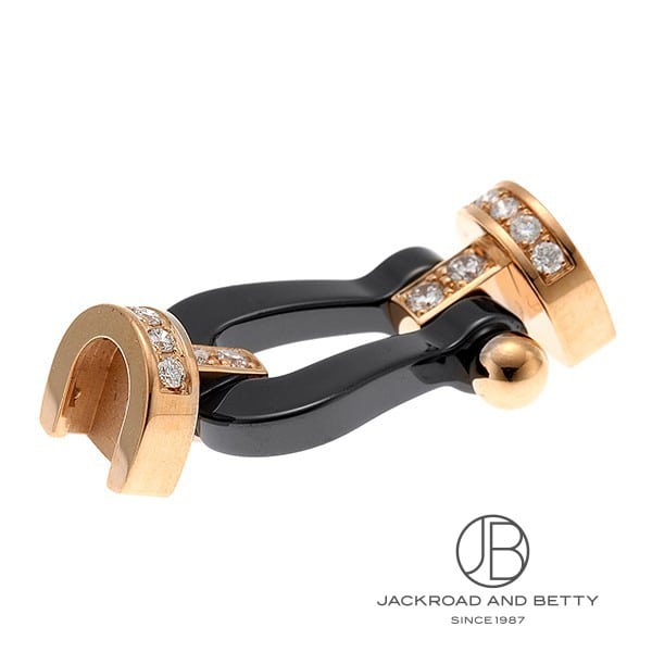 フォース10 LM（ラージ）ハーフダイヤ ブラックセラミック バックル PG