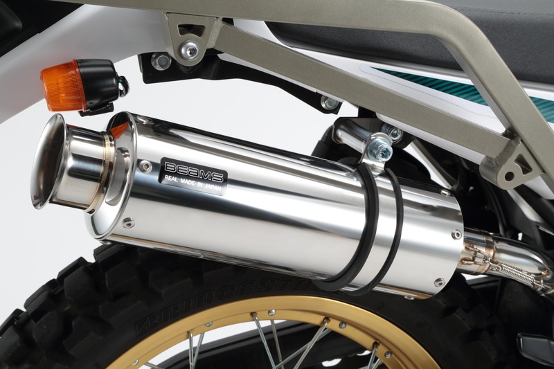 サブチャンバー付き フロントパイプ チタン：SEROW250 Fi：2008〜 ｜ BEAMS
