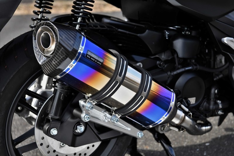 GT-CORSA ヒートチタン フルエキゾースト：フォルツァ：2018〜：政府