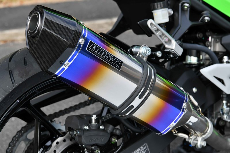 CORSA-EVOⅡ ヒートチタン スリップオン：Ninja400 / Z400：2022