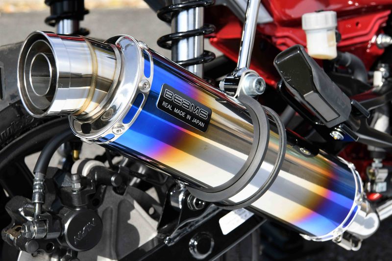 R-EVO TYPE C ステンレス フルエキゾースト：DAX125：政府認証 ｜ BEAMS