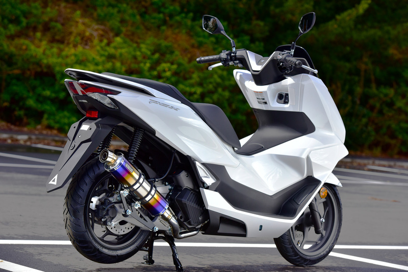 R-EVO ヒートチタン フルエキゾースト：PCX125：2023〜：政府認証 ｜ BEAMS