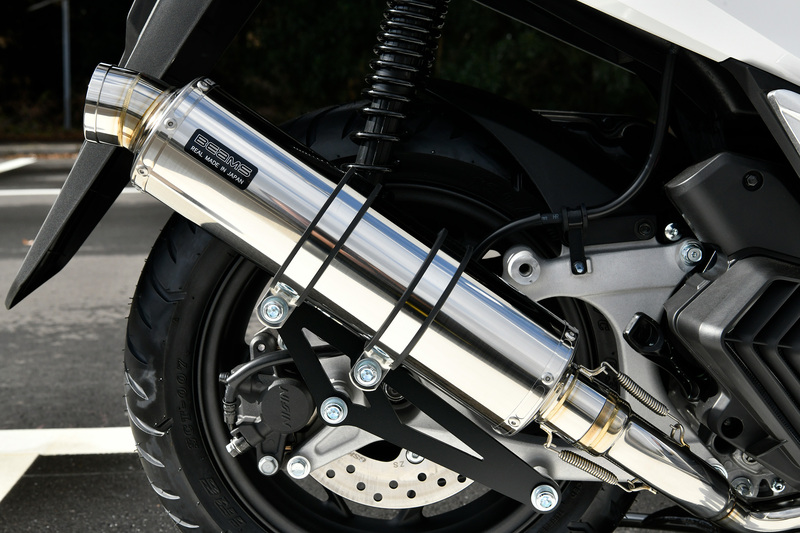 R-EVO ステンレス フルエキゾースト：PCX125：2023〜：政府認証 ｜ BEAMS