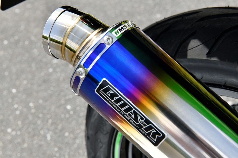 R-EVO ヒートチタン スリップオン：Ninja250：2022〜：政府認証 ｜ BEAMS