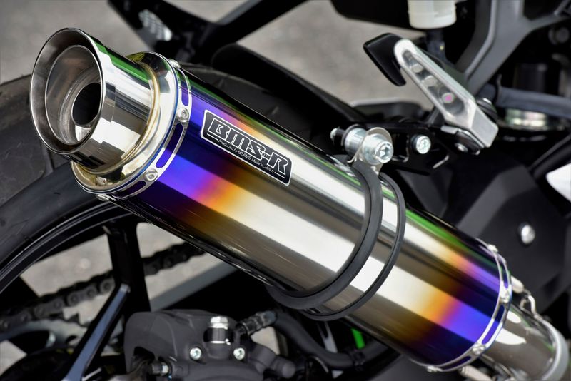 R-EVO ヒートチタン スリップオン：Ninja250：2022〜：政府認証 ｜ BEAMS