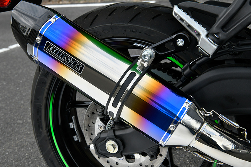 CORSA-EVOⅡ ヒートチタン スリップオン：ZX-25R：政府認証 ｜ BEAMS