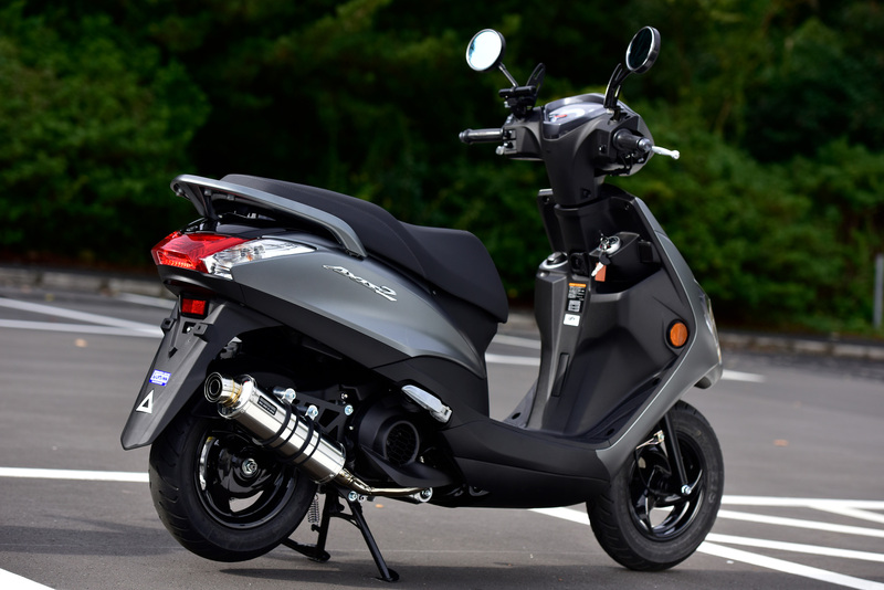 アクシスZ （SED7J)用　BEAMSマフラー＆マルチマウントバー＆ミラー BEAMS（ビームス） バイク マフラー アクシスZ 2018〜 2BJ-SED7J SS300