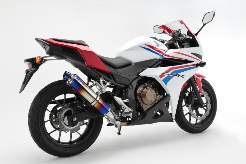 R-EVO ヒートチタン スリップオン：CBR400R：政府認証 ｜ BEAMS