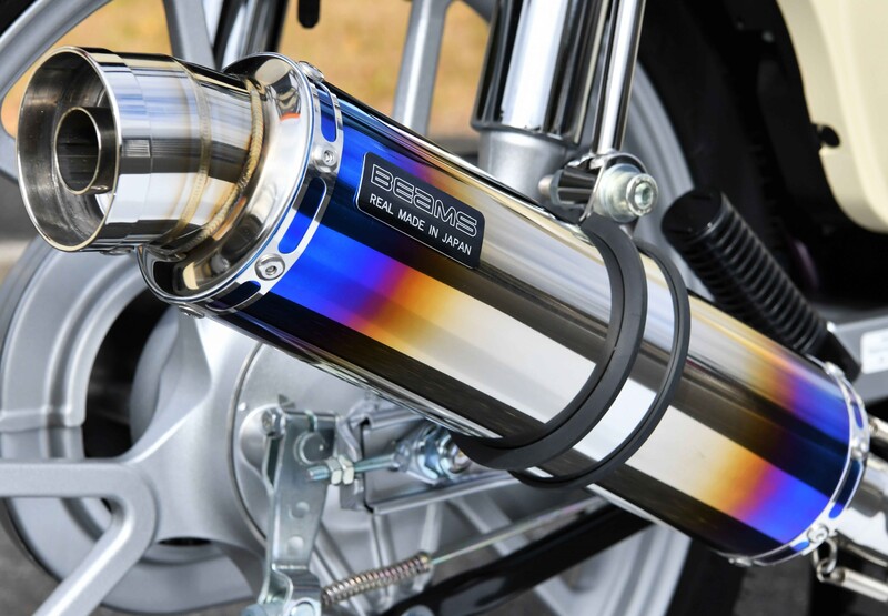 BEAMS シェイプスエアマフラー YAMAHA シグナスx1〜3型 Webike | BEAMS ビームス シェイプスクエアマフラー シグナスX FI(B220