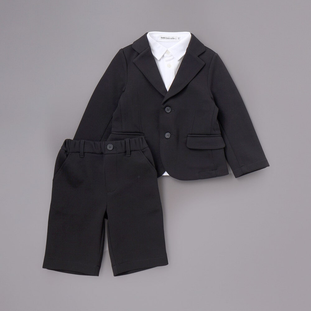 限定商品】フォーマルジャケット＋パンツ＋シャツ3点セット(110~130cm