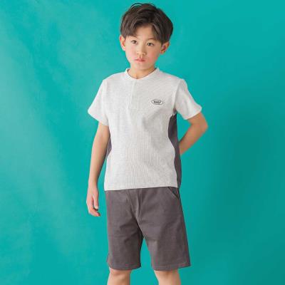 店舗限定】ワッフル×天竺ワッペン半袖Tシャツ＋ショートパンツ