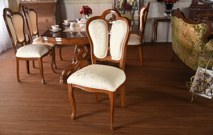 イタリア製 サルタレッリ フローレンス ダイニングチェア BR BE