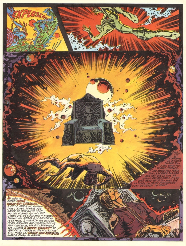 Lone Sloane -2- Les 6 voyages de Lone Sloane