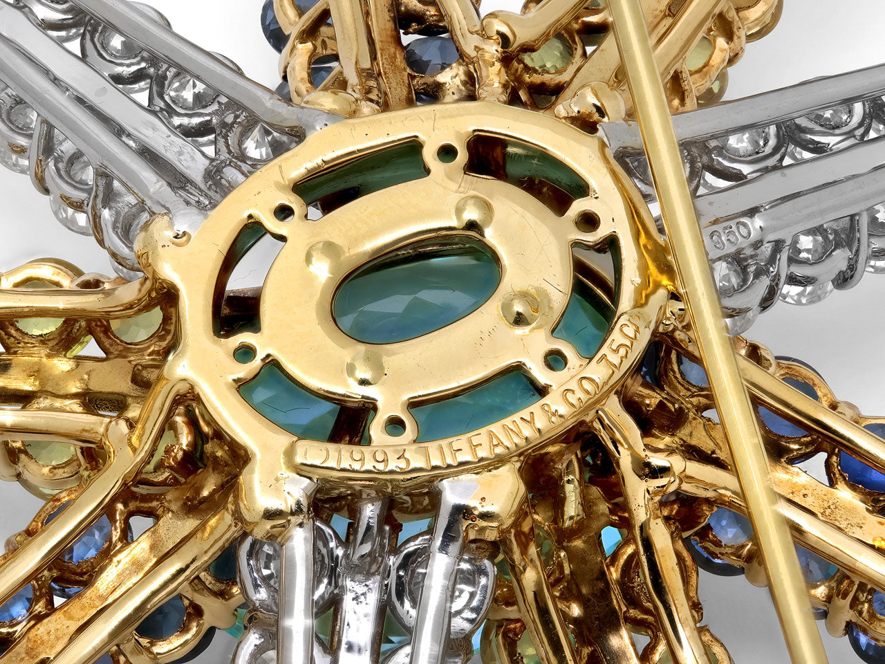 Tiffany & Co. 'Fireworks' Brooch Tourmaline, Diamond #520292