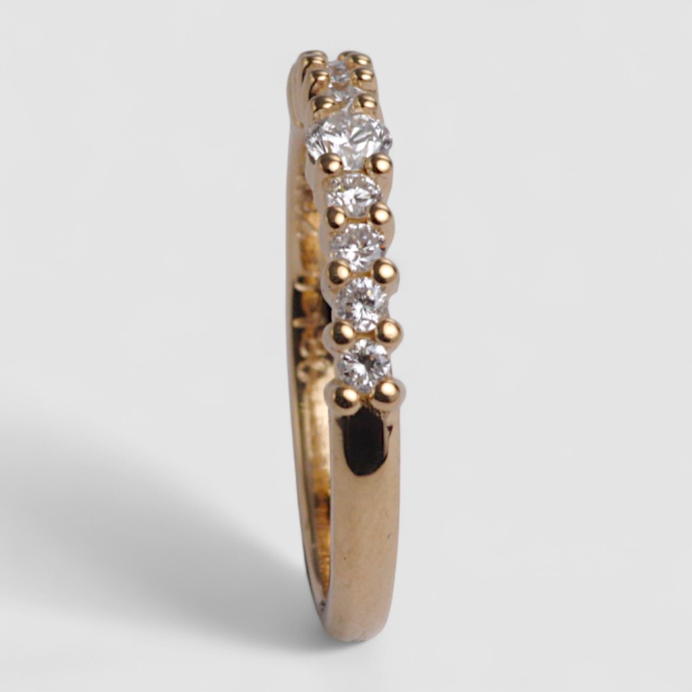 リフォーム事例】お持ちのダイヤでハーフエタニティリングへ