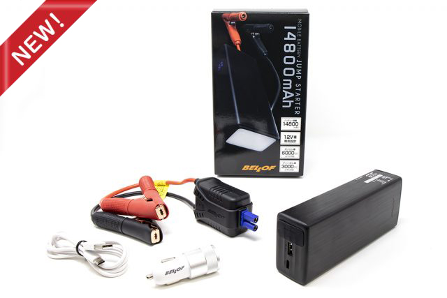 モバイルバッテリージャンプスターター 14800mAh | ベロフジャパン株式会社