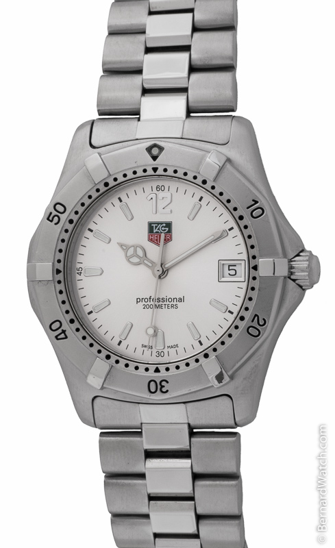TAG Heuer - 2000 Classic : WK1112 : SOLD OUT : silver dial on