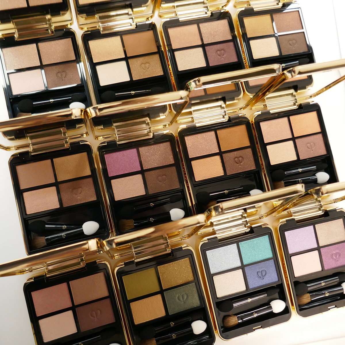 全色スウォッチ】クレ・ド・ポー ボーテの大人気アイシャドウが圧巻の