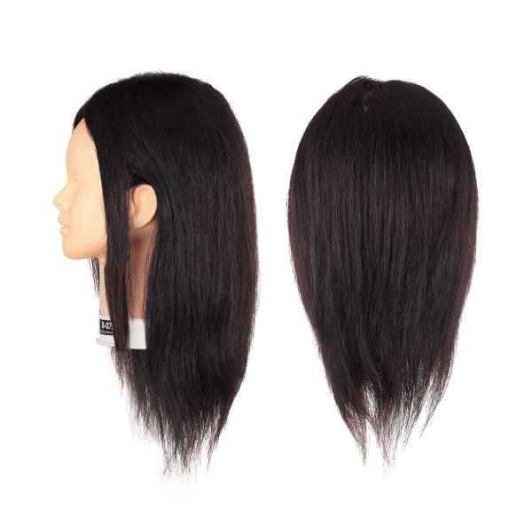 B-07s カットウイッグ(台座付) (カラー/パーマ対応・人毛100%)【3日間