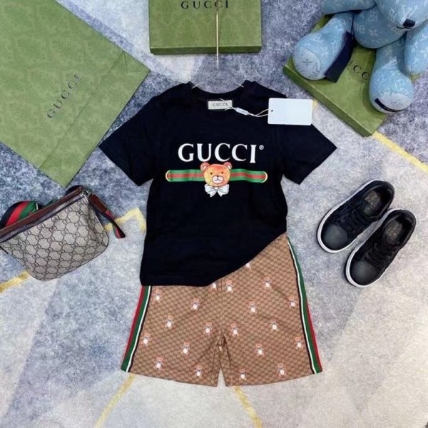 Gucciグッチ快適なtシャツ2点セットかっこいいコットンドナルドダック