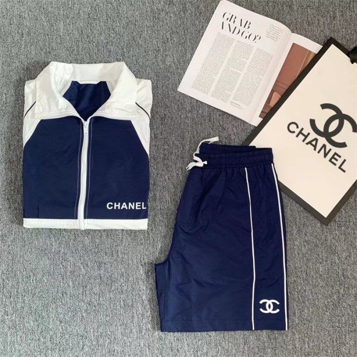 Chanel ブランド スポーツウェア レディース 通気性 シャネル
