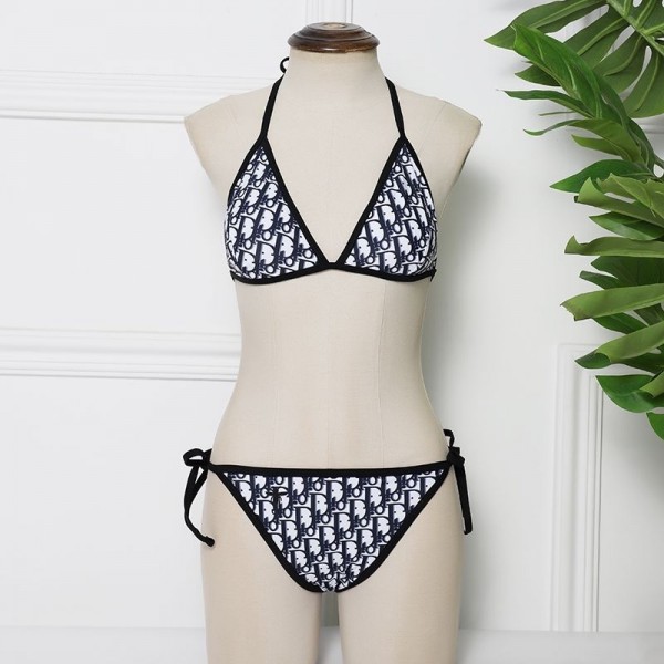 ディオール水着diorビキニ セット ストラップ 三角トップ ブラジリアン