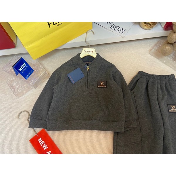 ハイブランドルイヴィトン子供服セットアップLouis Vuitton春夏キッズt