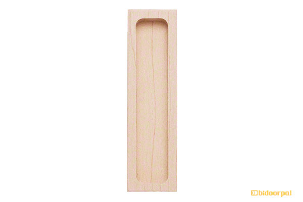 PW-154 スリム角 白木 生地 / 襖引手・建具引手等室内用資材のBIDOOR