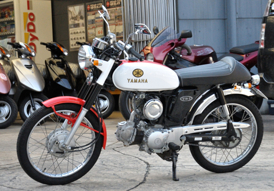カスタムバイク・YAMAHA YB-1：BIKE SHOP 福大東は福岡市城南区にある