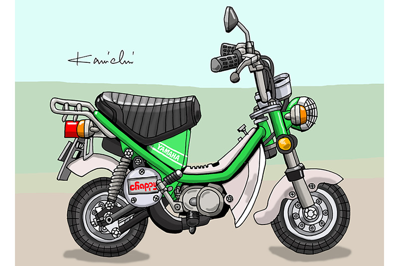 レトロバイク・グラフティ第32回 YAMAHA CHAPPY（ヤマハ チャピィ