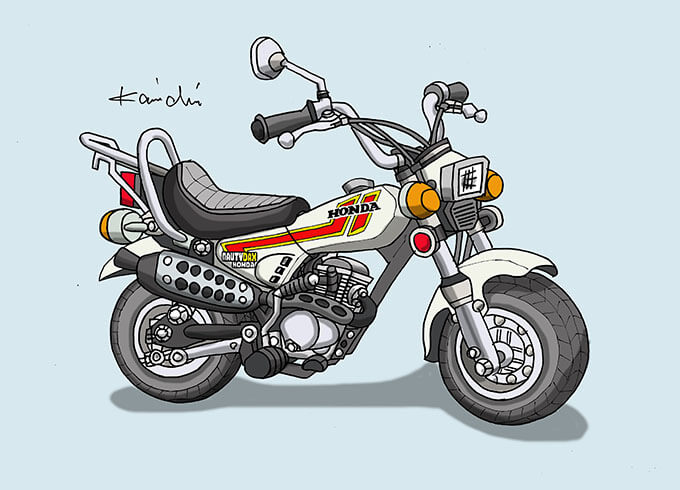 レトロバイク・グラフティ第65回HONDA NAUTY DAX（ホンダ ノーティ