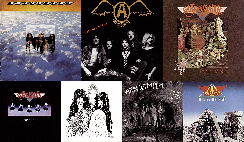 エアロスミス、アルバム全20タイトルがミニLP仕様の紙ジャケで復刻