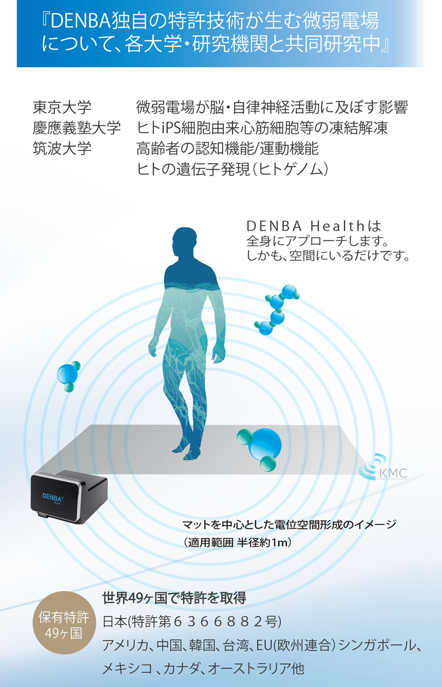 DENBA Health(デンバ ヘルス) denba マット|正規販売代理店㈱神戸