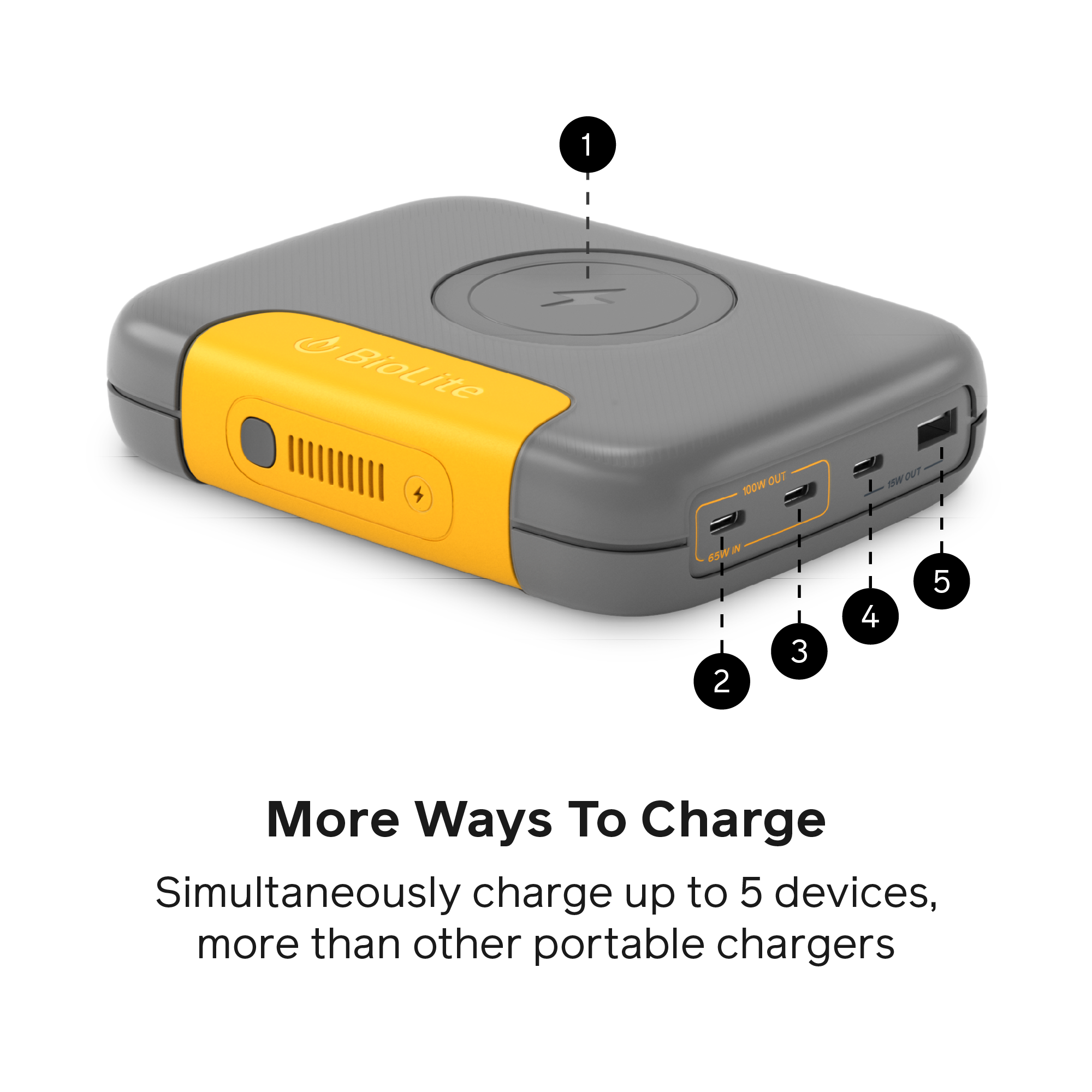 BioLite Charge 100 Max - Portable Power Bank